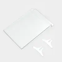 Ценникодержатель в эконом-панель, откидной, 10&times;13.5 см, прозрачный