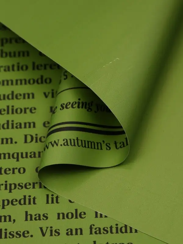 Пленка флористическая "Газета любви" 65мкм, 50х57 &plusmn;1см