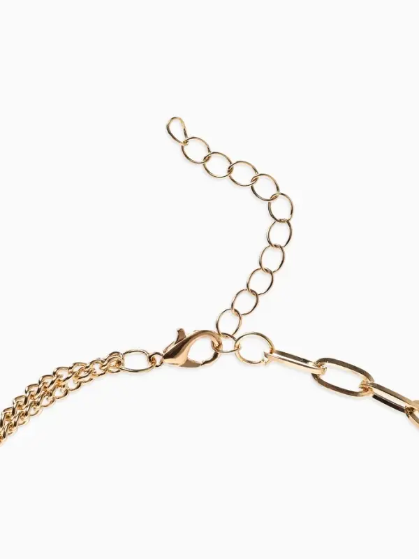 Цепь &laquo;Карабин&raquo;, L=40 см, цвет золото