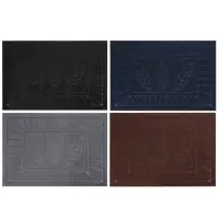 Коврик придверный тм VETTA, 39х59см, резиновый с ворсом, полиэстер