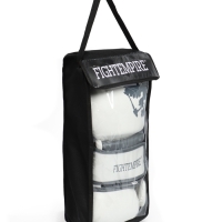 Боксерские перчатки FIGHT EMPIRE, PRIDE, белые, размер 12 oz