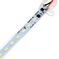 Светильник светодиодный, 1 м, линейка, в корпусе, 12 Вт, 220 В, 1800 Лм, 76 LED, 6500K, SMD5630