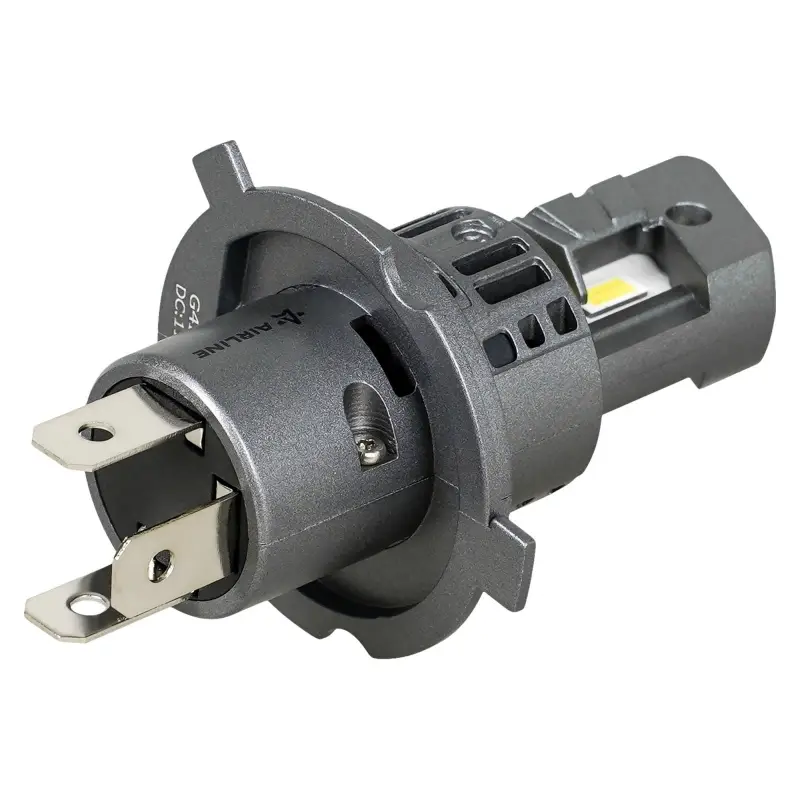 Лампа светодиод. H4 COMPACT, 23Вт, 5200Лм (2600Лм x 2), 6500К, 12В, кмпл. 2 шт.