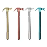 Ручка-прикол Calligrata &laquo;Молоток&raquo;, чёрный стержень, гелевая, МИКС