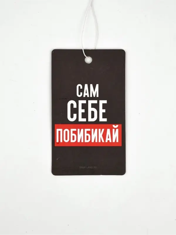 Ароматизатор в машину &laquo;Сам себе побибикай&raquo;, аромат антитабак