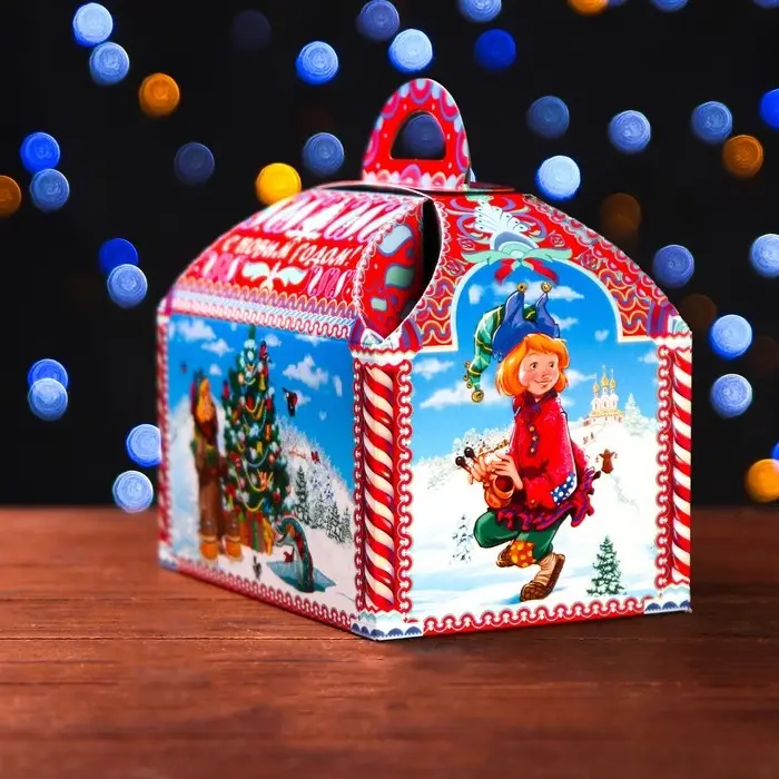 Подарочная коробка «Емеля» 18.5×12.5×19 см