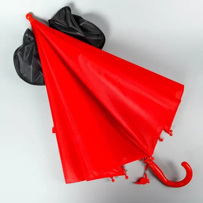 Зонт детский &laquo;Микки Маус&raquo; с ушками, 8 спиц, d=70 см