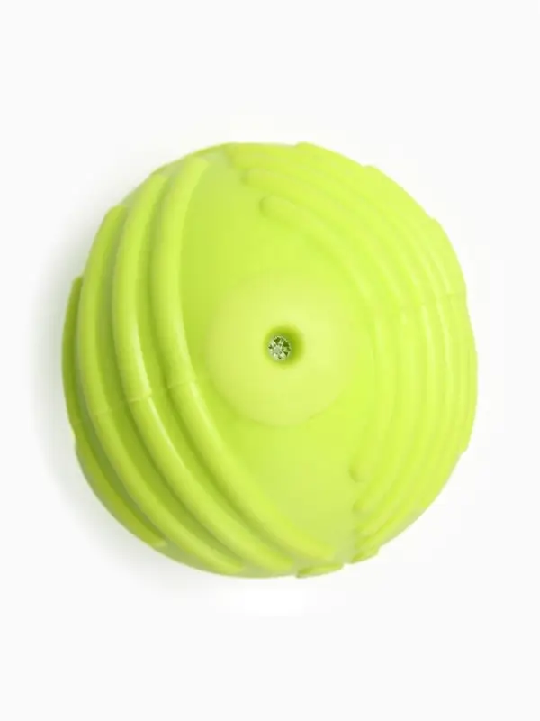 Мяч для собак &laquo;Суперпес&raquo;, 6.5 см, рифленый, TPR, жёлтый