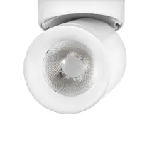 Светильник трековый BayerLux SLIM &laquo;Бочонок&raquo;, LED, 10 Вт, 3000K-6000К, 48 В, CRI90, 6.3&times;6.3&times;14.5 см, белый