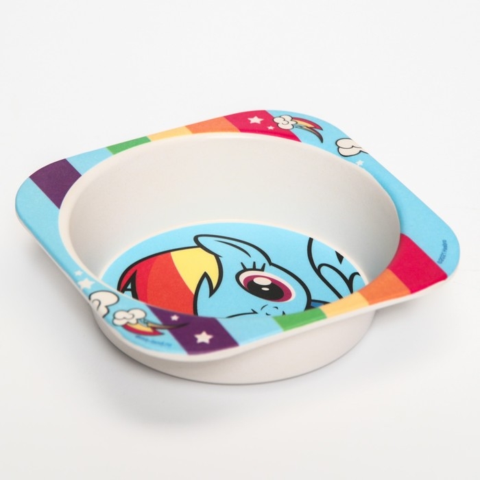 Миска детская из бамбука «Рэйнбоу Дэш» My Little Pony Миска детская из бамбука «Рэйнбоу Дэш» My Little Pony