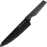 Нож Шеф Santoku 20  см. рукоять Soft Touch, Mielaje
