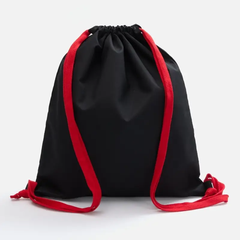 Рюкзак B3, черный с красными лямками Рюкзак B3, черный с красными лямками