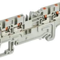 ARMAFIX Клемма пружинная Push-in CP-MC 4 вывода 1,5мм2 серая IEK