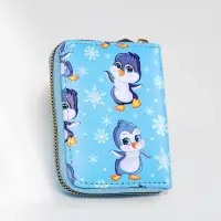 Кошелёк на молнии Выбражулька, голубой