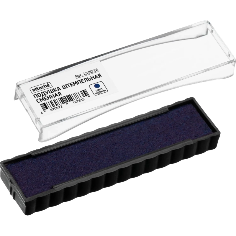 Подушка штемпельная сменная Attache синяя для артикула 1348210