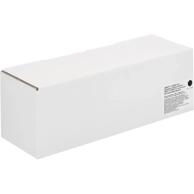 Картридж лазерный Retech 45807111/45807121 чер. для Oki 432dn/492dn/562dnw