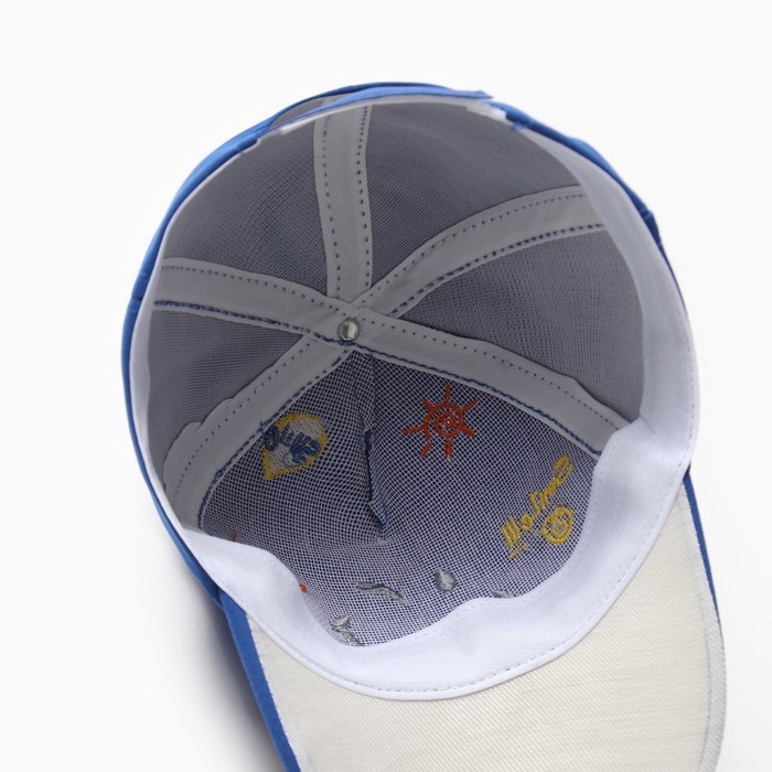 Кепка детская MINAKU Кепка детская MINAKU "Смайл", цв. синий, р-р 44-46