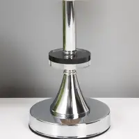 Лампа настольная &laquo;Севилья&raquo; 1&times;40 Вт Е27 хром 21&times;21&times;38 см RISALUX