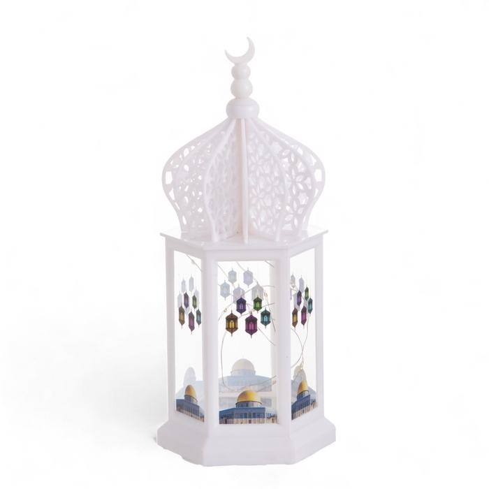 Светильник Светильник "Восточные мотивы" 3хААА белый 9,4х11х24,5см