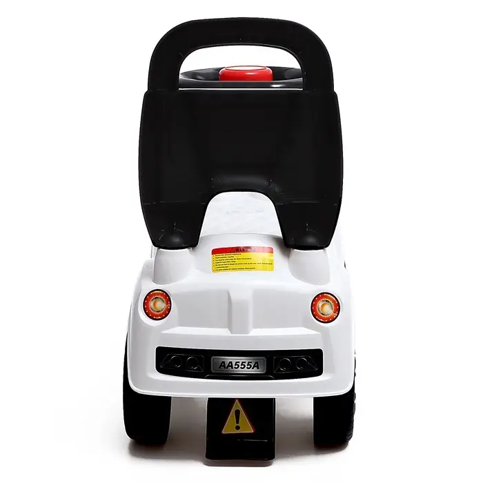 Толокар - пушкар детский &laquo;Ночной гонщик. Машинка&raquo;, звуковые эффекты, цвет белый