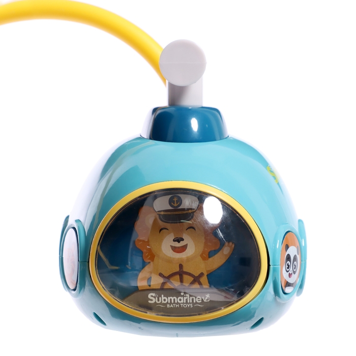 Детский душ для ванны &laquo;Подводная лодка&raquo;, работает от батареек, цвет МИКС