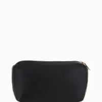 Сумка женская мессенджер TEXTURA на магните, с косметичкой, 28&times;4&times;20 см, чёрная