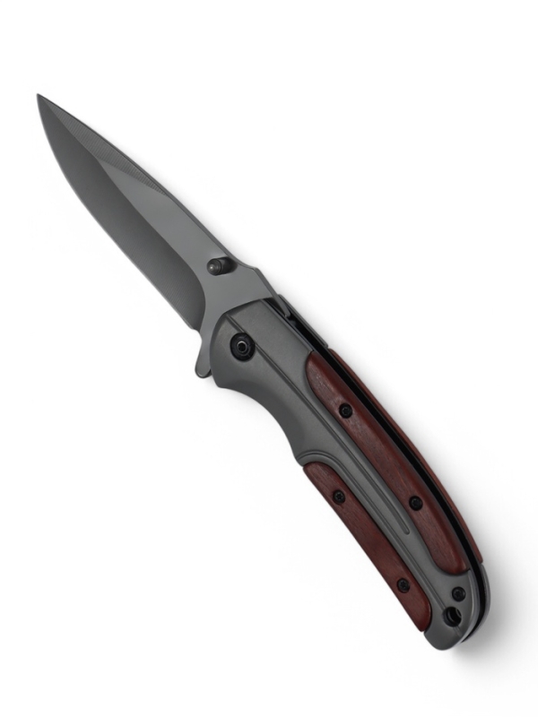 Нож туристический складной, 21см, клинок 93мм/2,9мм