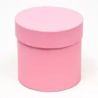 Набор шляпных коробок 5 в 1, сиреневый, 23&times;23-15&times;15 см