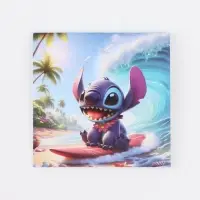 Блокнот 10х10см, 16 л МИКС "Стич"