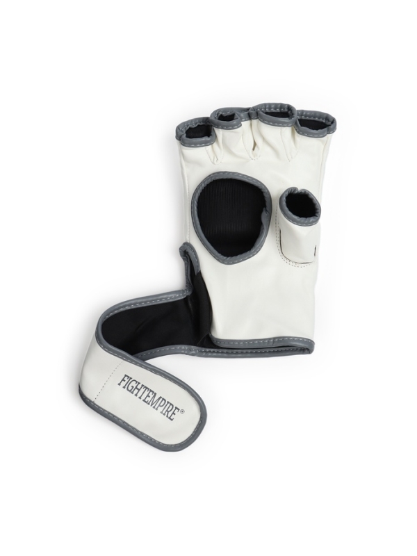 Перчатки для ММА боевые FIGHT EMPIRE, PRIDE, белые, размер L