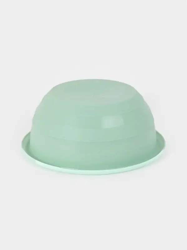 Миска с крышкой SparkPlast, 2.1 л, пластик, МИКС