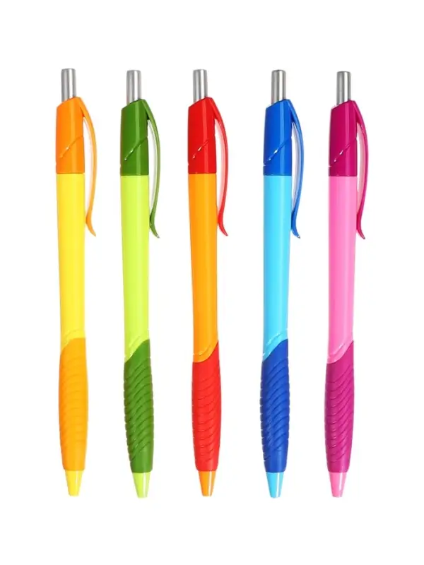 Ручка шариковая, автоматическая, 0.7 мм, Vinson «Софт», стержень масляный синий, МИКС Ручка шариковая, автоматическая, 0.7 мм, Vinson «Софт», стержень масляный синий, МИКС