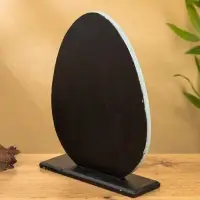 Сувенир &laquo;Яйцо&raquo;, 20&times;6&times;26 см, МДФ, серый