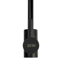 Смеситель для кухни ZEIN Z2391, гибкий излив, картридж 40 мм, нержавеющая сталь, черный