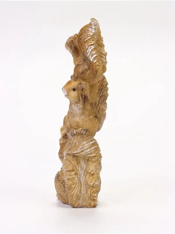 Садовая фигура из полистоуна &laquo;Трио белок&raquo;, 11.5&times;9.5&times;30 см, Greengo