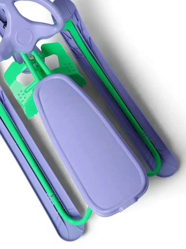 Снегокат, мятный, сиреневый, ТСП/МС Nika Kids