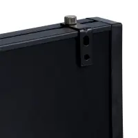 Часы электронные настенные &laquo;Соломон&raquo;, 48&times;19&times;3 см, 7.5&times;4 см, белая индикация