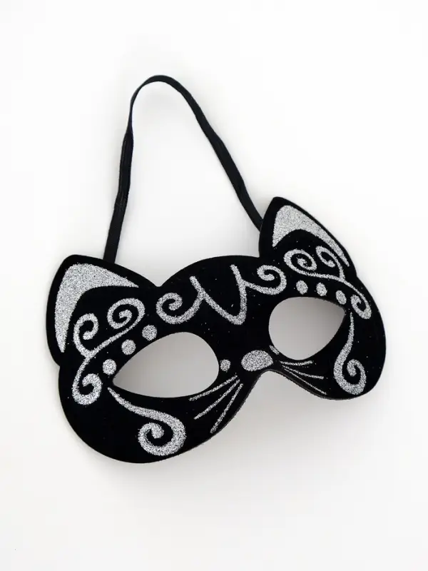 Карнавальная маска Карнавальная маска "Кошечка", цвета МИКС