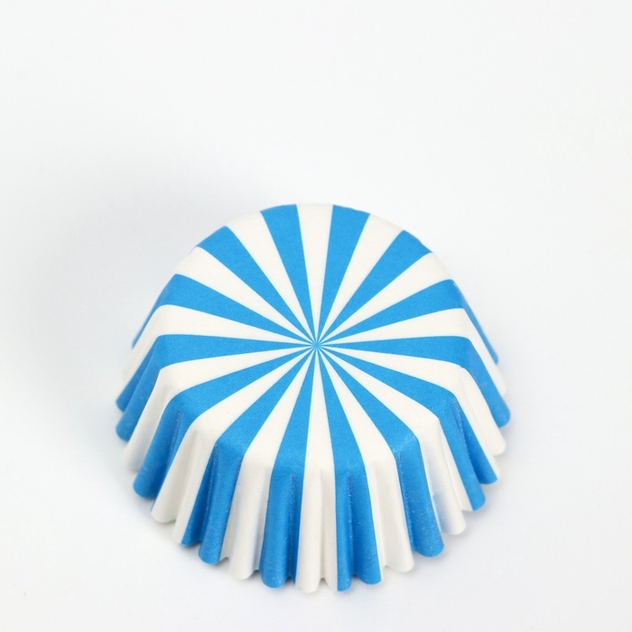 Форма для выпечки "Калейдоскоп" синяя, 3,5 х 2 см набор 300шт 7011026