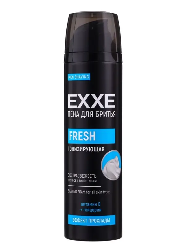 Пена для бритья EXXE ледяная свежесть, 200 мл