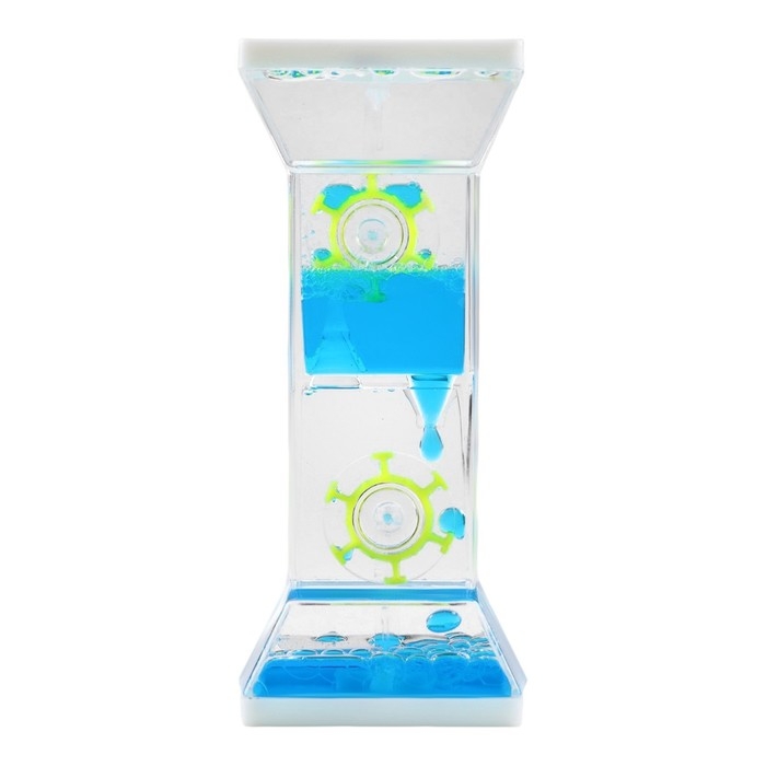 Гелевые часы Гелевые часы "Мерилей", антистресс, 5 х 12 см, синие