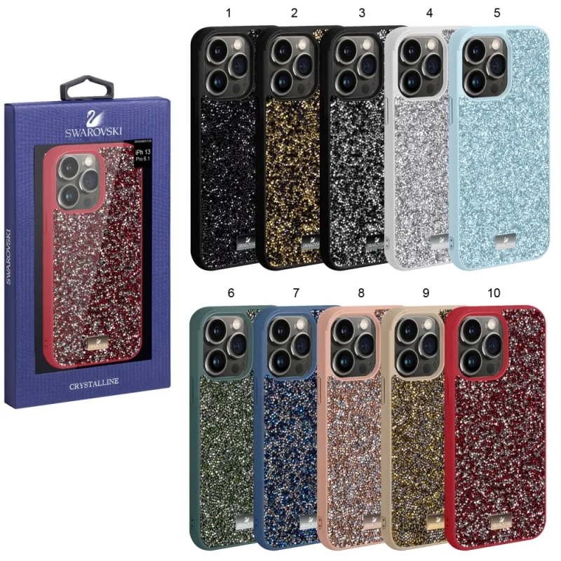 Чехол iPh 13 Pro Swarovski Чехол iPh 13 Pro Swarovski