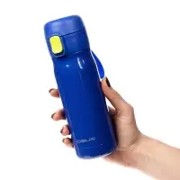 Термобутылка One Touch, синяя