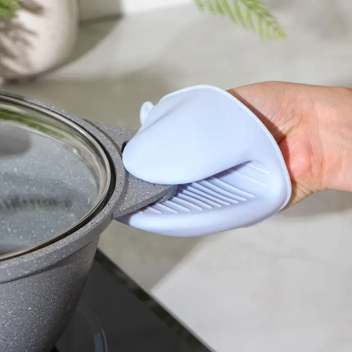 Прихватка для горячего &laquo;Ребрис&raquo;, силикон, 11&times;8&times;7 см, МИКС