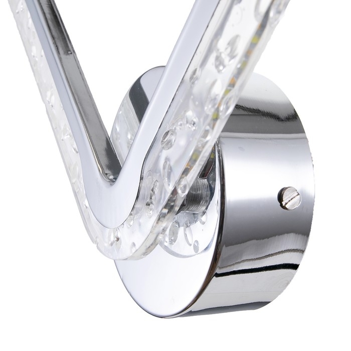 Бра 1834/1SL LED 24Вт 4000К серебро 32,5х5,5х33 см