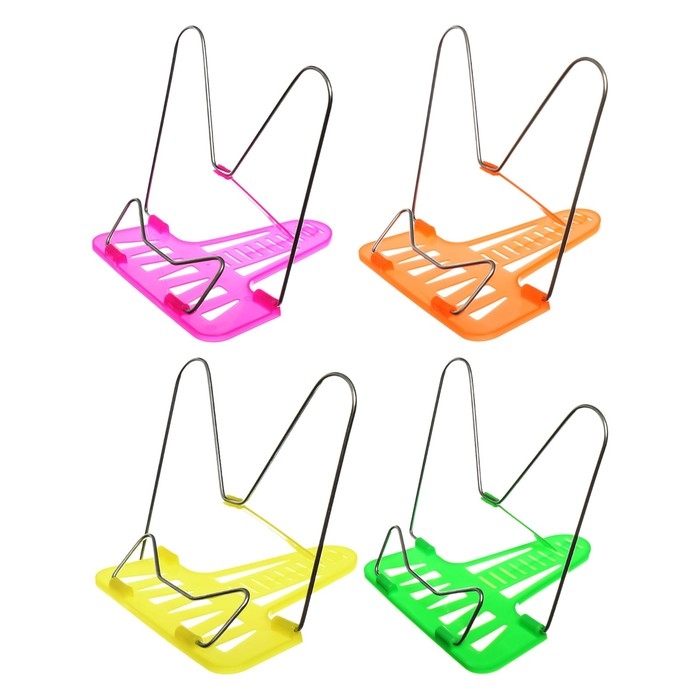 Подставка для книг Calligrata Подставка для книг Calligrata "Светофор", неоновые цвета, микс