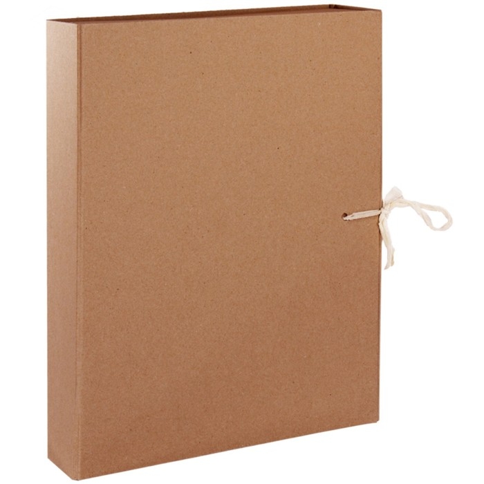 Короб архивный с завязками, 70 мм, переплетный картон, Calligrata, разборный, без покрытия, клапан МГК, до 650 листов Короб архивный с завязками, 70 мм, переплетный картон, Calligrata, разборный, без покрытия, клапан МГК, до 650 листов