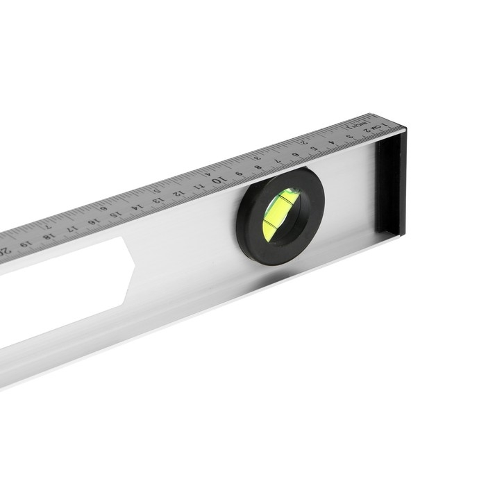 Уровень строительный ЛОМ  Уровень строительный ЛОМ "Рельс", алюминиевый, 800 мм