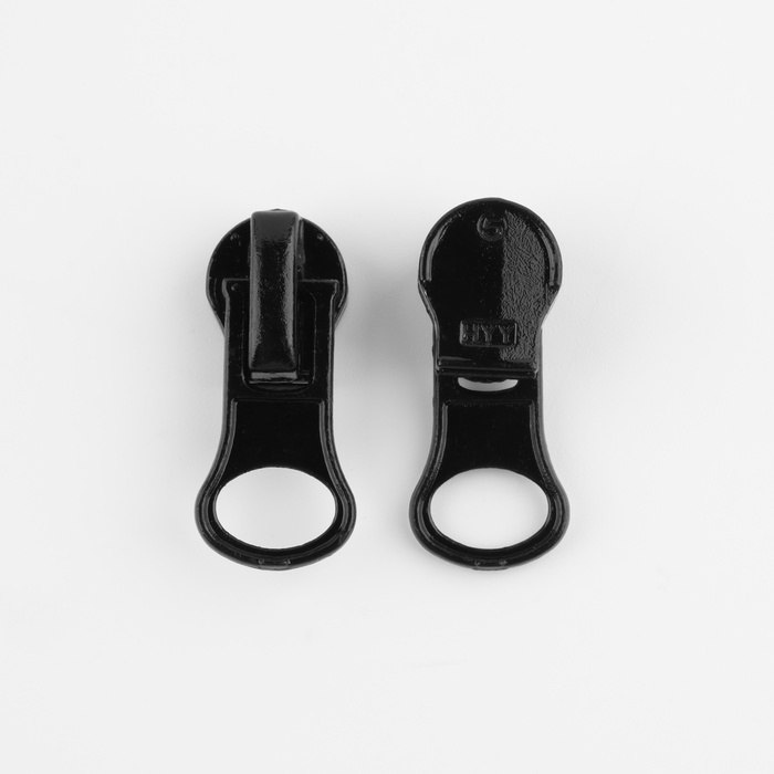 Бегунок автоматический для водонепроницаемой молнии «Спираль», реверсивный, №5, 10 шт, цвет чёрный Бегунок автоматический для водонепроницаемой молнии «Спираль», реверсивный, №5, 10 шт, цвет чёрный