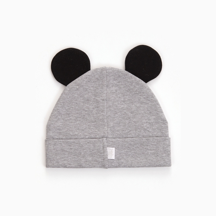 Шапка детская, цвет серый-меланж, размер 48-50 Шапка детская, цвет серый-меланж, размер 48-50